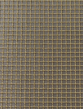 Crimped mesh 2 X 1 10X10 BRASS1.5 SQUARESTAINLESS STEELmesh cut to size 1